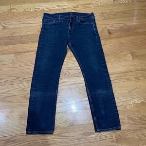 Levi's Blue Men's Straight Jeans (Free Mystery Clothes)